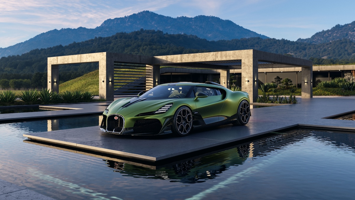 Bugatti Brouillard: ekskluzīvs hiperauto ar 1600 ZS jaudu, kas atklāj Solitaire programmu